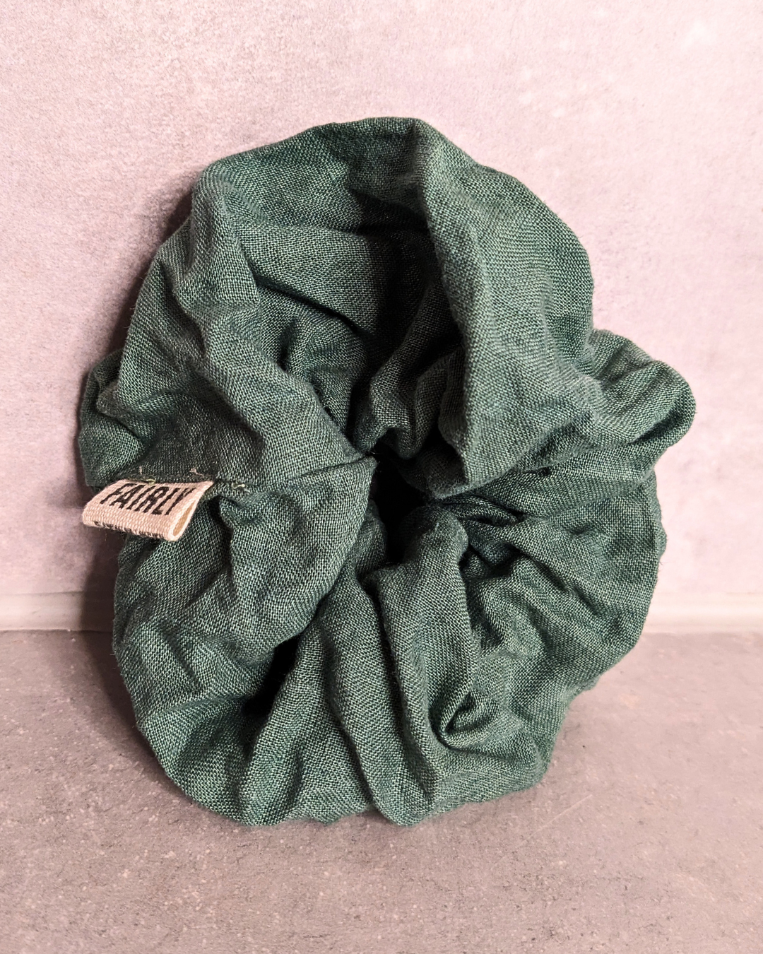 Zero Waste Scrunchie Skog