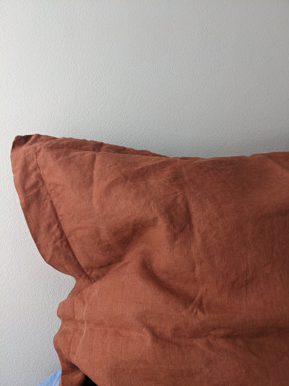 SAMPLE - Pillowcase Terracotta