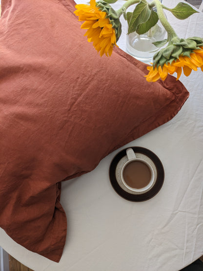 SAMPLE - Pillowcase Terracotta